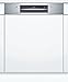 Produktbild Bosch SMI4HCS48E Serie 4 Smarter Geschirrspüler integriert, 60 cm breit, Besteckschublade, Made in Germany, Silence Programm besonders leise, Extra Trocknen auf Knopfdruck, Einbau, Edelstahl
