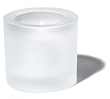  Iittala 005383 Kivi Teelichthalter, Glas, Frosted Clear sandgestrahlt matt, 60 mm