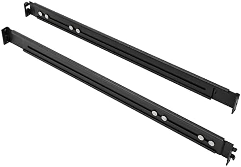 Amazon.com: NavePoint Universal 1U Rack Mount 4-Post Shelf Rail for ...