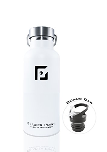 glacier point vacuum insulated stainless steel water bottle