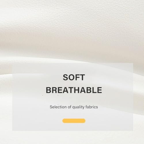 Coussin cale triangulaire 80cm pour lire au lit confortablement en blanc