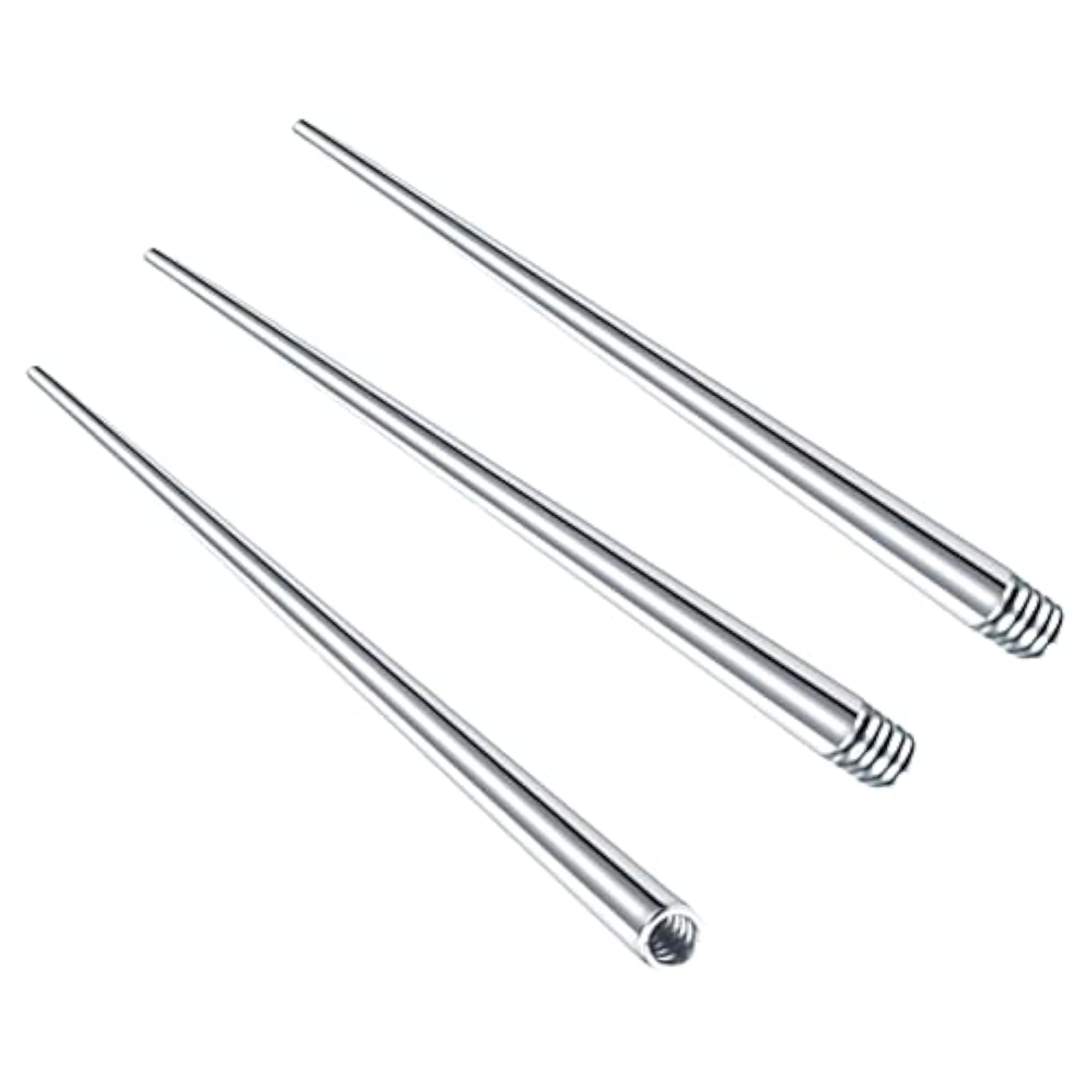 Threaded Taper Piercing Tool for Jewelry, Stainless Steel