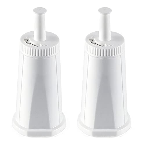 2 Pack Breville Bes880 Water Filter Replacement,Compatible with Breville Sage Oracle Touch, Barista, Claro Swiss, BES878, Bes920, Bes008 Espresso Coffee Machine,Replaces Part #BES008WHT0NUC1