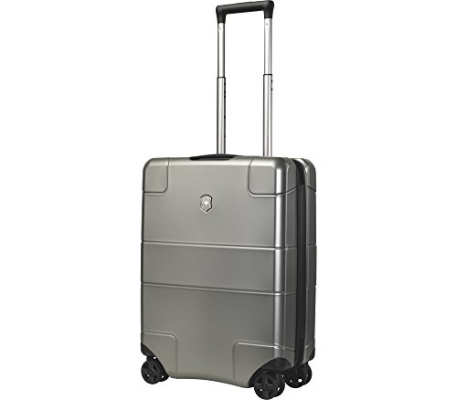 Victorinox Lexicon Hardside Global Carry-On, Handgepäckkoffer, Trolley, Hartschale, Damen/Herren, 20 x 40 x 55 cm, 34 l, Grau