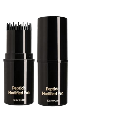 Uoqpty Bolígrafo Tinte Cabello,Cepillo Negro Instantáneo - 2 En 1 Bolígrafo De Tinte Vegetal Para Canas | Para Estilizar Y Acicalar Hogar Salon Viaje Eventos Hombres Y Mujeres