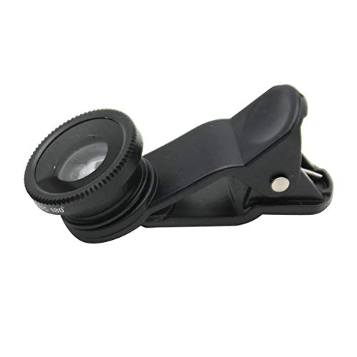 U/K PULABO interessant Fisheye Lens Kit Universelles Clip-On 180-Grad-Kameraobjektiv 3-in-1-Fisheye-, Makro- und… – Bild 6