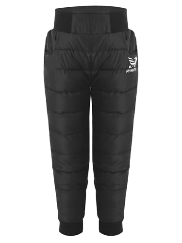 JEATHA Unisex Kids Boys Girls Snow Pants Puffer Padded Fleece Lined Down Pants Winter Warm Trousers Activewear3