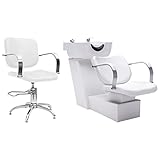 lavacabezas sillon reclinable 【DISFRUTA LAVANDO TU CABELLO】Esta unidad de lavado de cabeza con sillón de peluquería es un diseño ideal para peluquerías, ya que permite que las personas se relajen mientras disfrutan del lavado del cabello y la peluquería en los salones de belleza. ¡Experimenta un lavado de cabeza y un peinado maravillosos con este set!