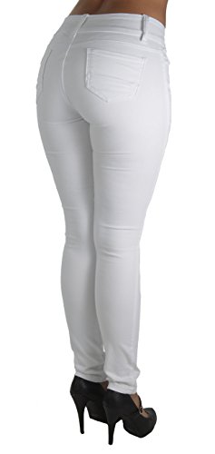 Plus Size Fashion Colored Jeans, Destroyed Ripped, Sexy Skinny Jeans4