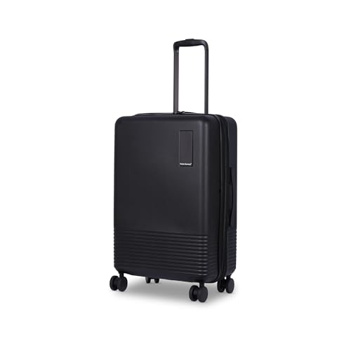 Image of VENTEX Hard Luggage Trolley Bag (Black, Set of 2 (20-Inch + 24-Inch))