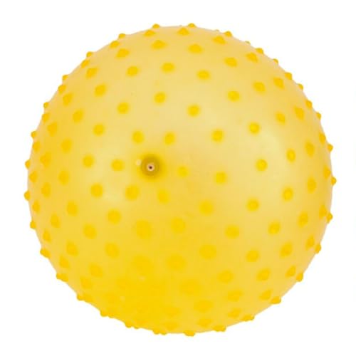 Acan Pelota Hinchable de Goma perfumada con Pinchos, balón Inflable para niños, Juegos, Ejercicio Infantil, Piscina, Playa, jardín, 23 cm