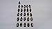 Parker W68plp-2-2 - Pack of 26 - Push-in-Fittings, Tube Size: 1/8", W68plp-2-2 - Pack of 26 -