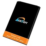 AceSoft Large Capacity Boosting 2400mAh Replaceable Extended Slim Li_ion BL-41A1H EAC62638301 Battery Compatible with MetroPCS LG Optimus F60 MS395 Cellphone