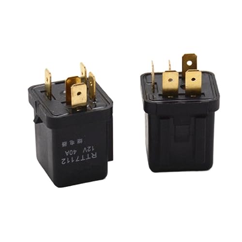 Relais automobile 12V 40A RTT7112 haute conductivité avec boîtier isolé de protection
