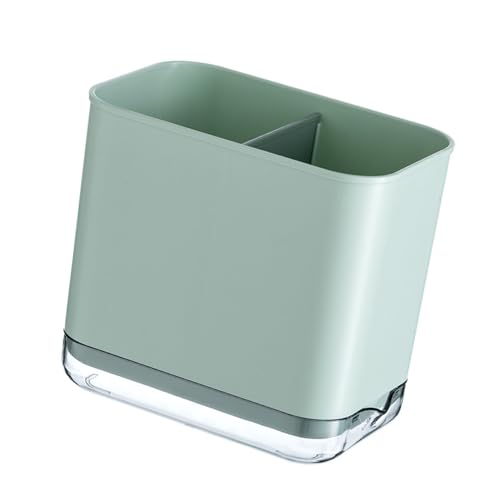 Image of Kitchen Utensil Holder, Cutlery Drainer Rack with Compartment, Suitable for Spoon, Fork, and Chopsticks, for Household Use