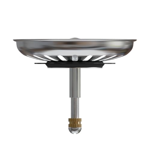 MINISMUS Höhenverstellbarer Waschbecken - Siebkörbchen Abflussstopfen...