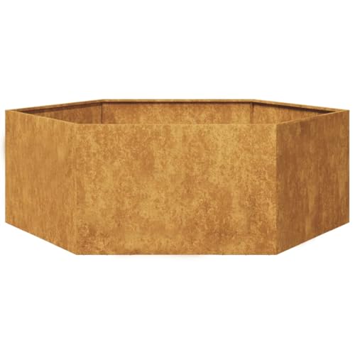 vidaXL Garden Planter Rust-Brown Weathering Steel