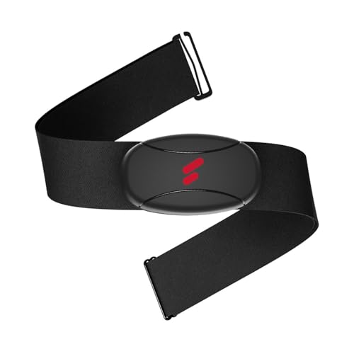 Sportstech Pulsgurt, Herzfrequenzmesser Brustgurt, Bluetooth ANT+, Fitness Tracker für Laufen, Radfahren, Training, IPX4 Wasserdicht, 350 h Batterie, Kompatibel mit Sportstech Live, Wahoo, Polar Sportstech Pulsgurt, Herzfrequenzmesser Brustgurt, Bluetooth ANT+, Fitness Tracker für Laufen, Radfahren, Training, IPX4 Wasserdicht, 350 h Batterie, Kompatibel mit Sportstech Live, Wahoo, Polar
