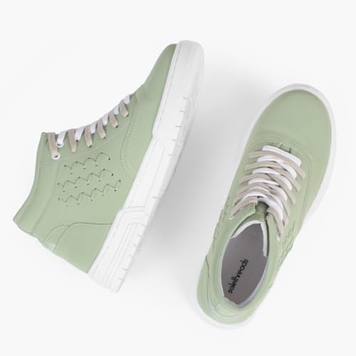 Image of SOLETHREADS Twist | Women Casual Sneakers Shoes | High Ankle Shoes | Soft Cushioned Insole | Slip-Resistance | Arch Support| Women Shoes