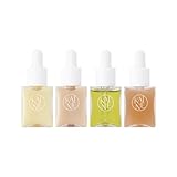 KAINE Serum Discovery Kit, 4-Piece Skincare Set Vegan Korean Face Serum Gift Set for Radiant & Hydrated Skin 0.28 fl.oz/8.5ml Each
