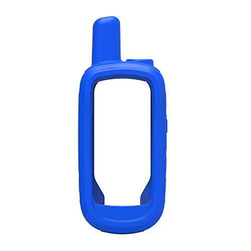 TUSITA Case for Garmin Alpha 100 - Silicone Protective Cover - Handheld GPS Accessories (Blue) - Thumbnail 4