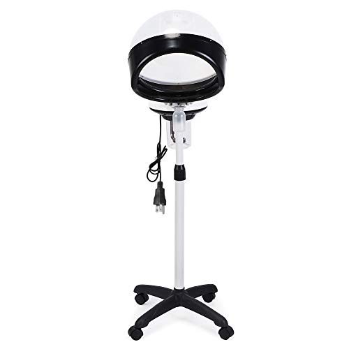 SANON Professional Hair Steamer, Adjustable Hooded Hair Steamer Coloring Perming Hairdressing Machine, Hair Treatment Dryer Equipment for Home Salon Beauty SPA Hair Care