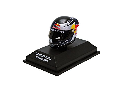 Preisvergleich Produktbild Minichamps 381100405 Arai Kopfhörer Vettel Sepang 2010 Echelle 1 / 8