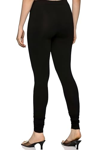 Image of Women's Stretchable Leggings Combo Pack (Black, White)