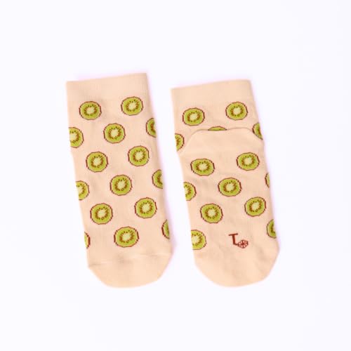 Image of THELA GAADI Printed Kids Socks | Ankle Length Pure Cotton Socks for Kids Boys and Girls | Breathable, Odourless, Cute | Pack of 5
