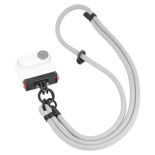 Cordón de seguridad de cuello y accesorio montaje cámara con pulsera 3