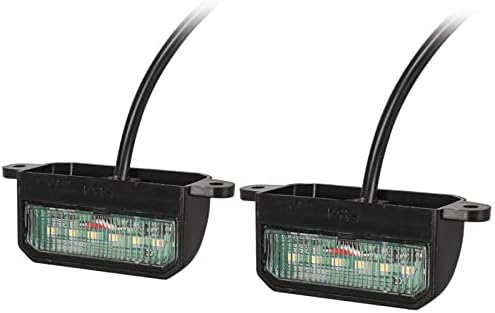 2x LED Kennzeichenbeleuchtung 12V 24V - Wasserdicht Für Auto, LKW, Anhänger