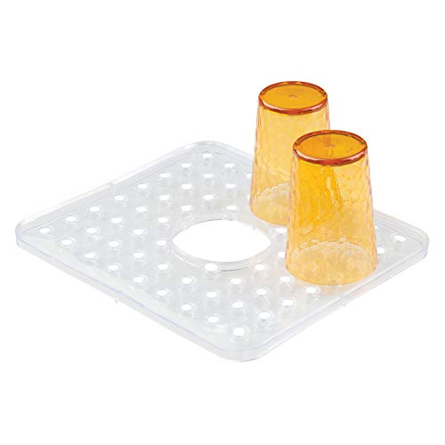 Protector para fregadero iDesign con orificio transparente miniatura 2