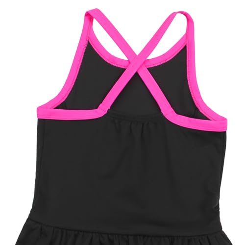 MODAFANS Girls Tennis Golf Dress Sleeveless Athletic Pleated Outfits Sets Built in Shorts with Pockets4