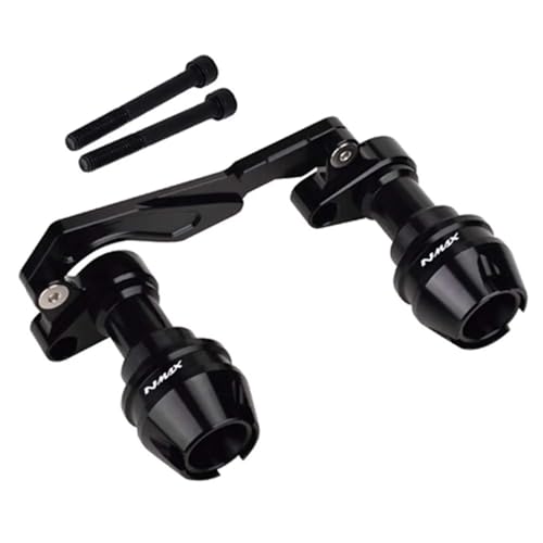 �I�[�g�o�C�t���[���X���C�_�[ �����h�~�v���e�N�^�[ �pNMAX125�p NMAX155�pNMAX 125 160 155�p �}�t���[�r�C�X���C�_�[ �N���b�V���p�b�h �I�[�g�o�C�A�N�Z�T���[(Black)