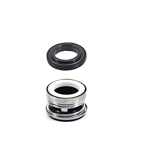 Othmro 3Pcs 104-19 Mechanical Shaft Seal Replacement, 19Mm/0.75" Id Alloy Plastic Shaft Seal For Pump Shaft Water Pumps Shaft Mechanical Sealing For Swimming Pools Spa Pumps #TOP5