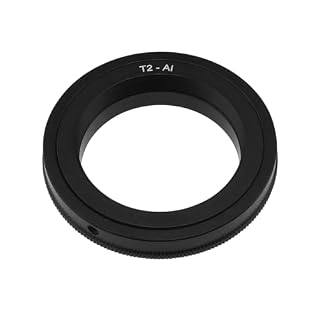 OTOTEC bague T2 Nikon F : adaptateur M42 aluminium noir