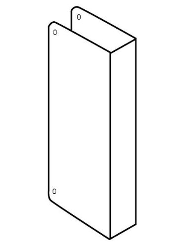 Don-Jo 80-CW S Satin Stainless Steel Door Reinforcer