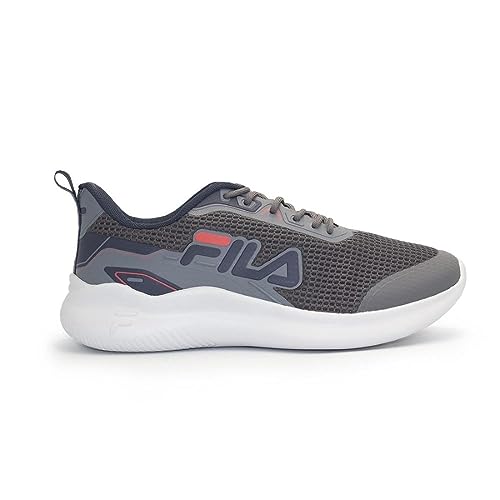 Tenis Fila Gear Masculino,Grafite/Marinho/Vermelho,41