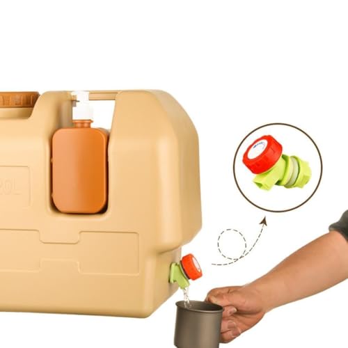 Réservoir d'eau portable sans fuite pour survie et voyage