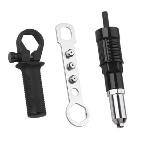 Adaptador de remachadora eléctrica kit de metal con liberación rápida y acople para taladros