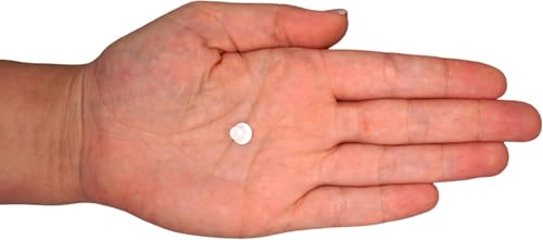 Image of (Pack of 20) White Plastic Hole Plugs 0.31 inch x 0.20 inch (8 x 5 mm), Drill Hole Cover Caps, Furniture Hole Plug, Screw Hole Plugs