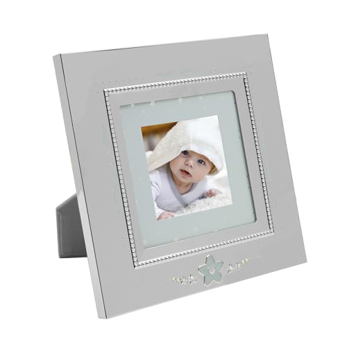 Wallace Baby Blue Star Square Frame 3X3