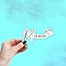 (3Pcs) Mama Mom Sticker Gifts for Mom Motivational Quote Grandma Decals Waterproof Vinyl Stickers for Books Laptops Phone Water Bottles Tumbler Cup Kindle 3 Inch