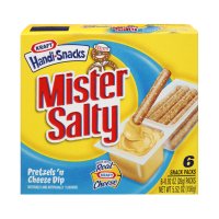 Miniatura 3 de Kraft Handi-Snacks Mister Salty Pretzels 'n Cheese Dip Snack