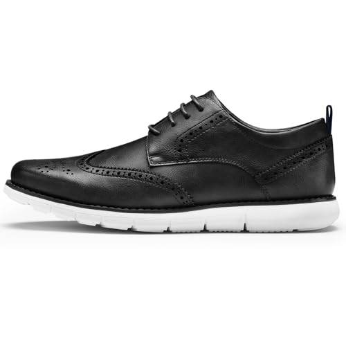 CGRRBW Mens Dress Shoes Casual Oxford Shoes Dress Sneakers Business Wingtip Brogue Office Shoes2