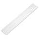 QUARKZMAN 6063 Aluminium Profil Flachleiste, Quadratischer Aluprofil Flachstreifen Alublech 10x40x305mm (T*W*L), Alu Flachstange Aluminium Flachplatte Aluleisten Flach Aluplatte