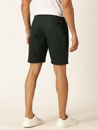 Image of Thomas Scott Men's | Solid | Mid Rise | Light Weight | 100% Cotton | Casual | Chino | Shorts for Men