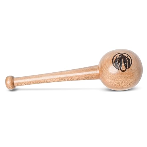 La Mejor Selección de Mazas de madera disponible en línea para comprar. 49 Rhino Wax - Mazo de guantes de softball - Deja de usar mazos de tamaño de béisbol para guantes de pelota suave, moldeador de manoplas de madera dura de una pieza para romper,...