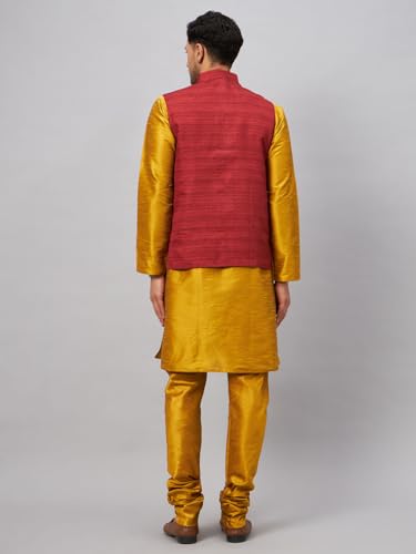 Image of VM Men's Jacket, Kurta and Pyjama Set