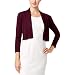 Calvin Klein Women's Petite Lurex Three-Quarter Sleeve Shrug